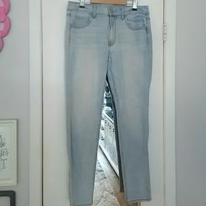 American Eagle Light Wash Super Stretch Jegging 12